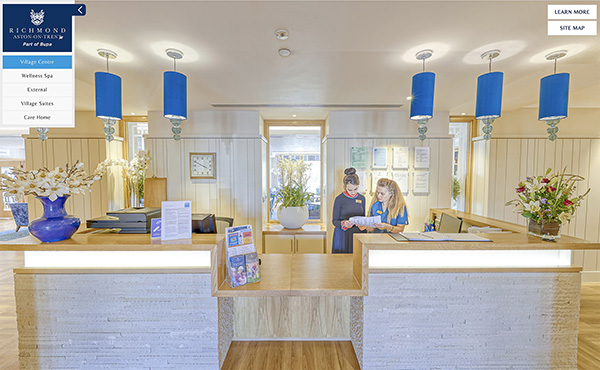 Bupa care home virtual tour