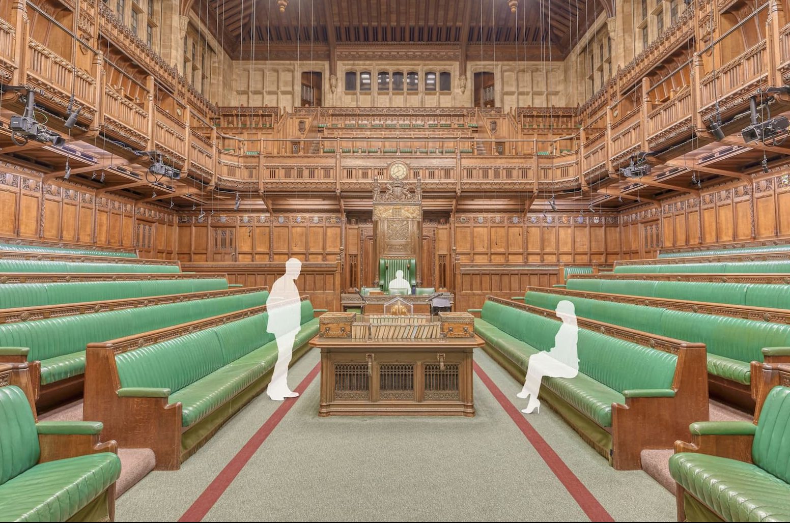 British Parliament Building Interior