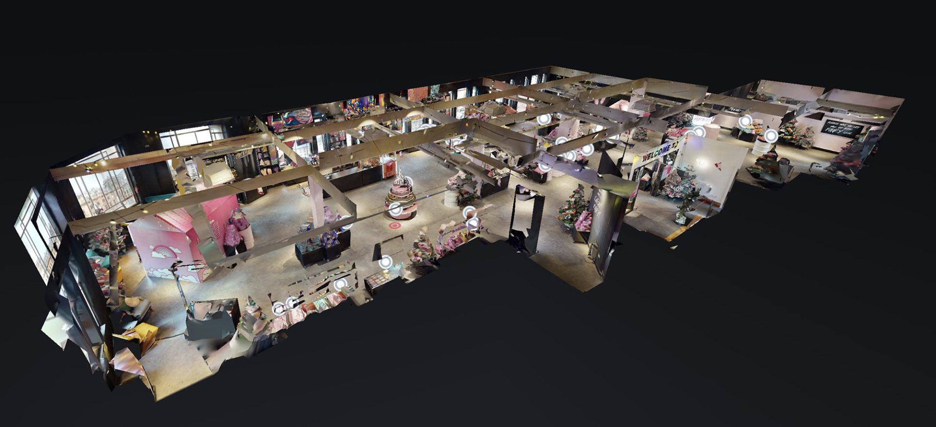Lush matterport 3d retail tour