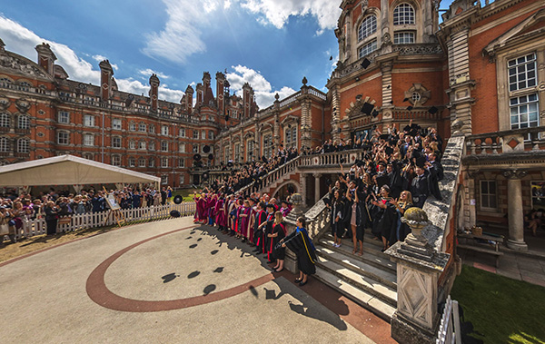 Royal Holloway University graduation