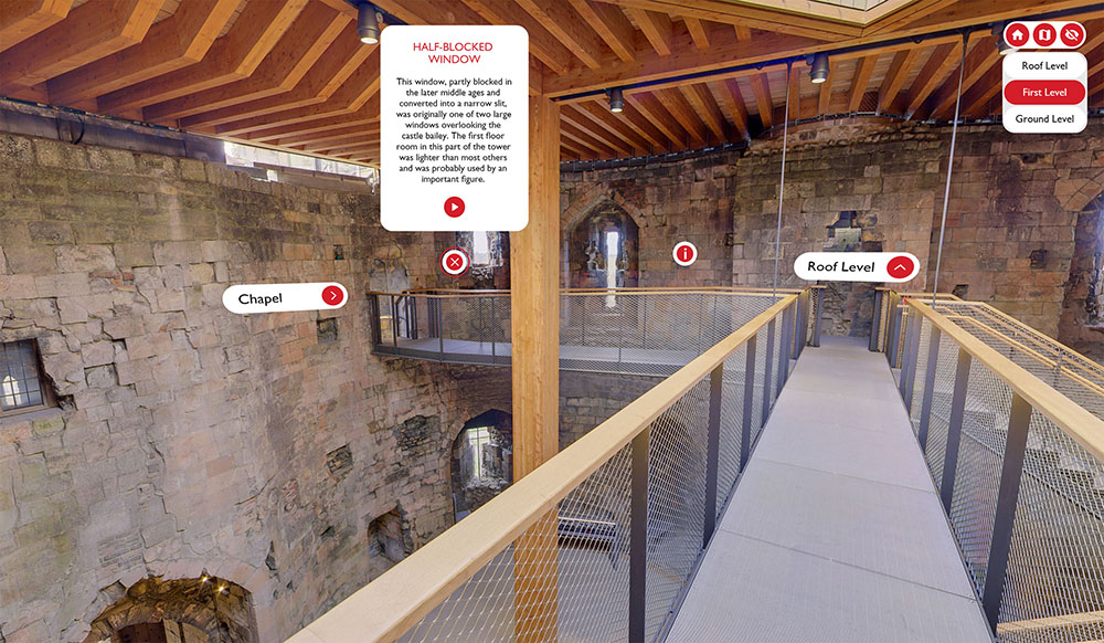 English Heritage virtual tour